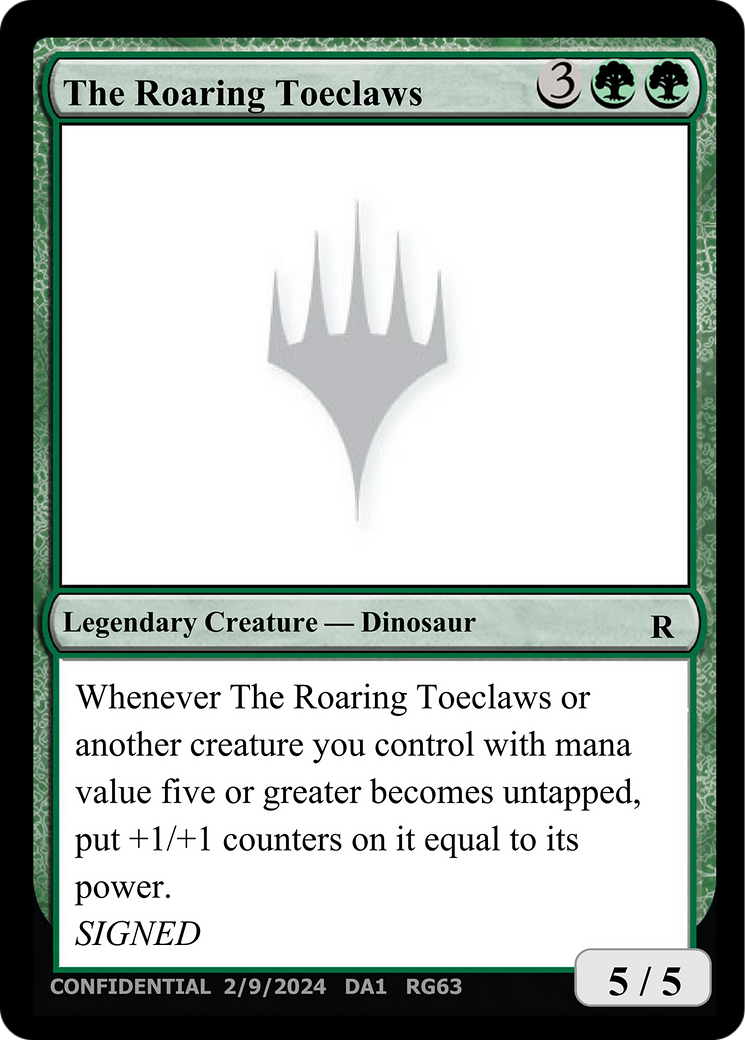 The Roaring Toeclaws [Unknown Event] | Good Games Morley