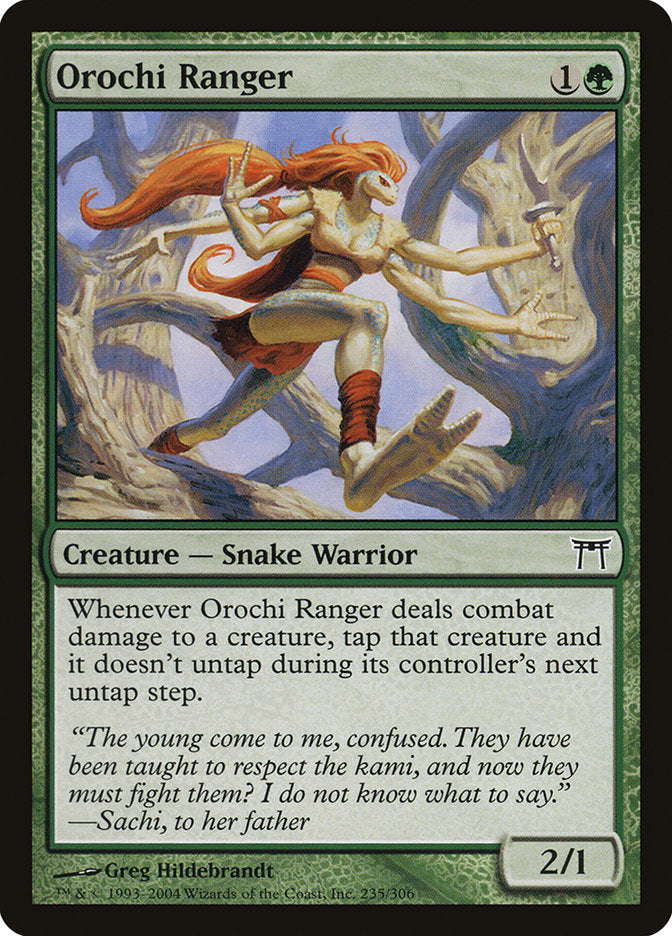 Orochi Ranger 235/306 (Champions of Kamigawa)  | Good Games Morley