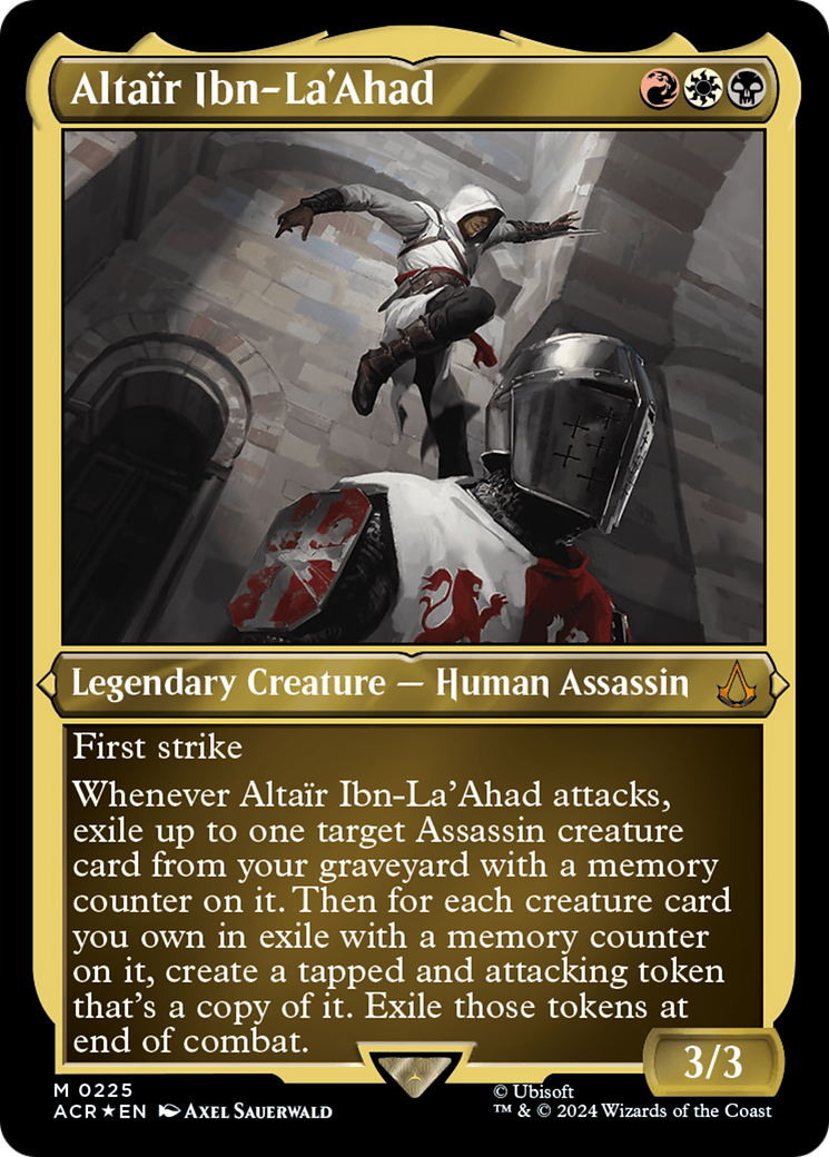 Altair Ibn-La'Ahad (Foil Etched) [Assassin's Creed] | Good Games Morley