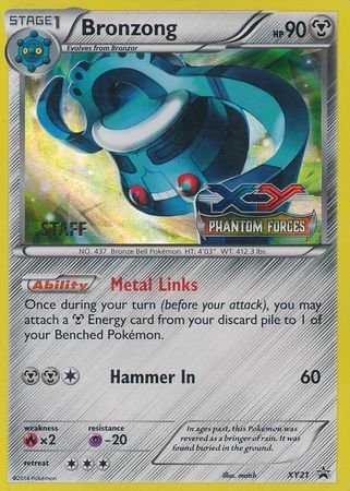 Bronzong (XY21) (Staff) [XY: Black Star Promos] | Good Games Morley