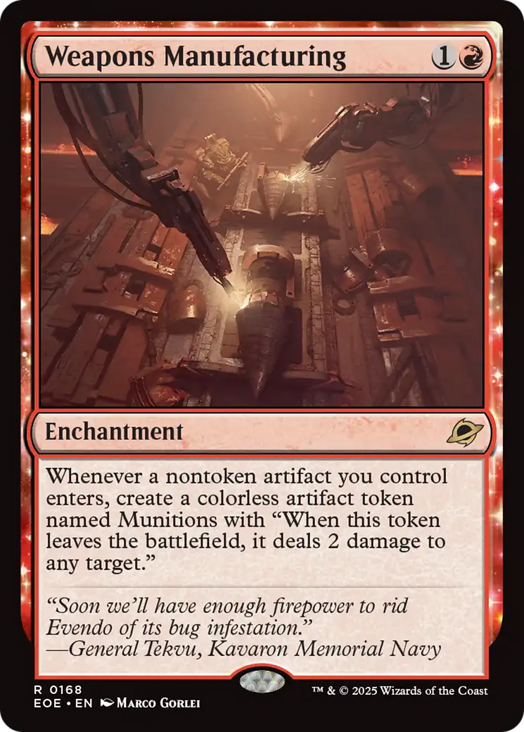 Weapons Manufacturing [Edge of Eternities] | Good Games Morley