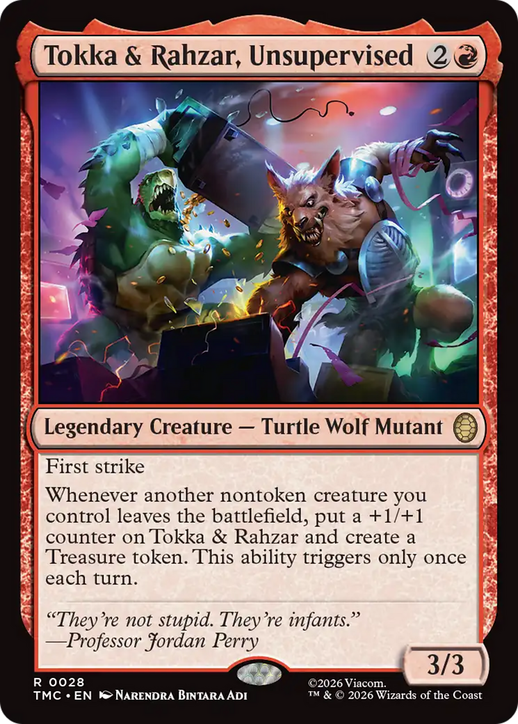 Tokka & Rahzar, Unsupervised [Teenage Mutant Ninja Turtles Commander] | Good Games Morley