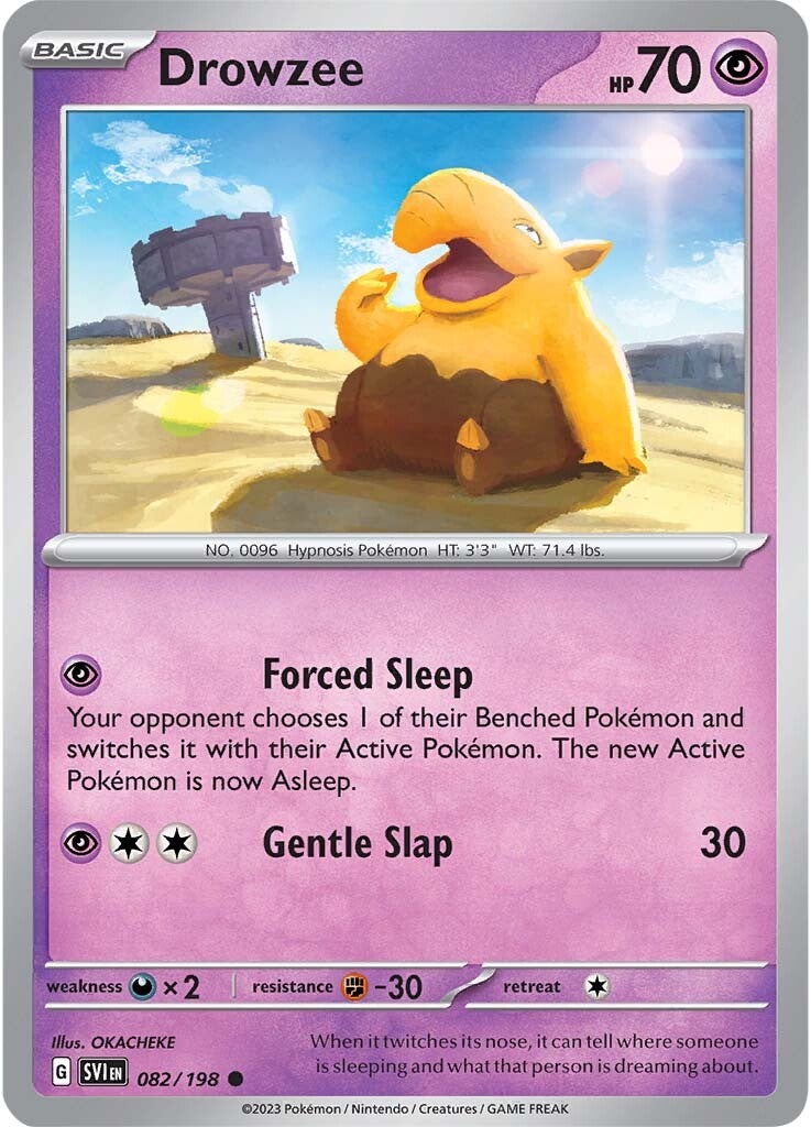 Drowzee (082/198) [Scarlet & Violet: Base Set] | Good Games Morley