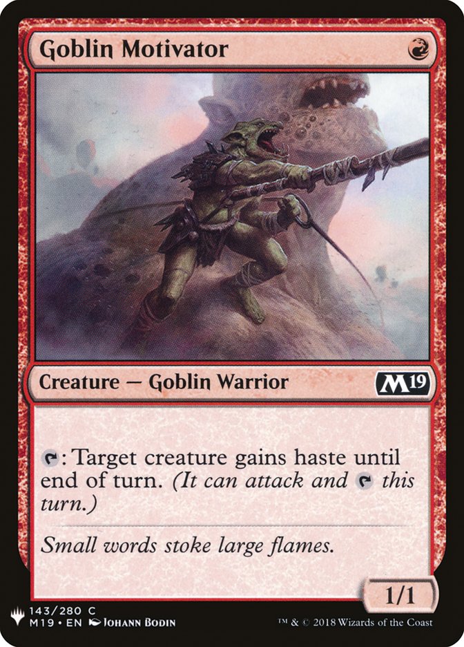 Goblin Motivator [Mystery Booster] | Good Games Morley
