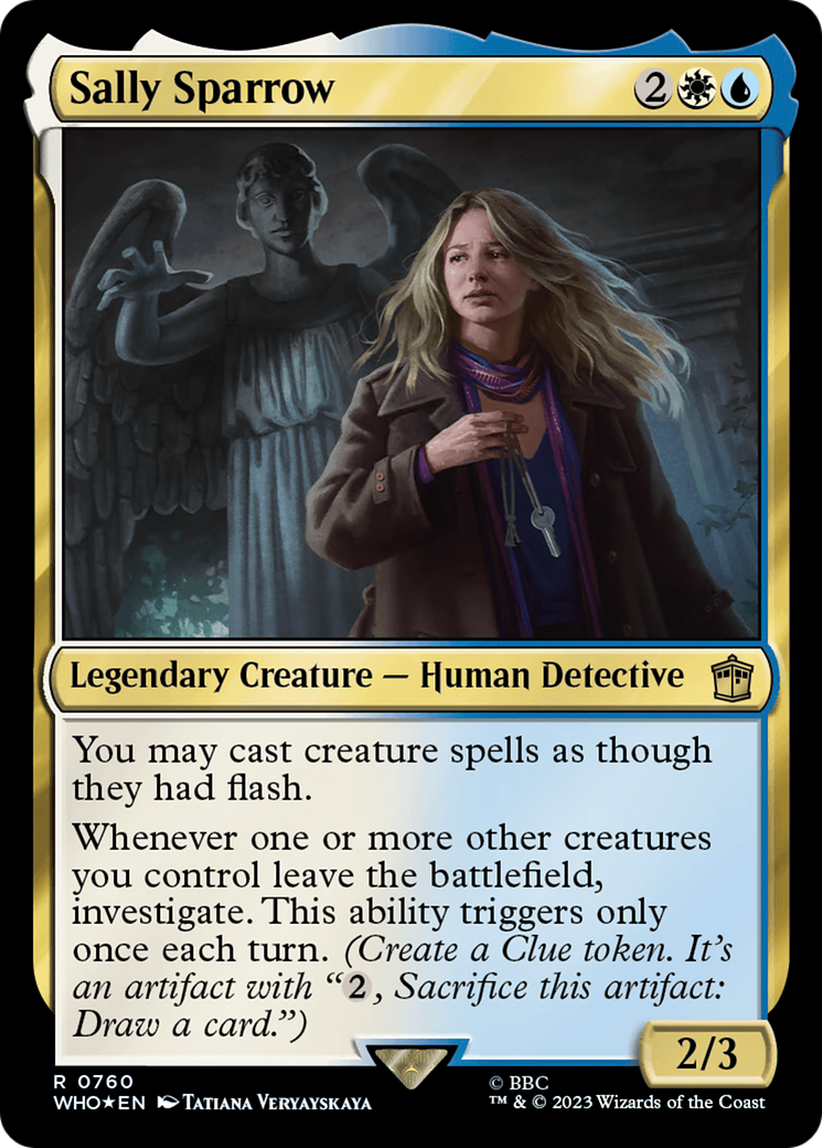 Sally Sparrow (Surge Foil) [Doctor Who] | Good Games Morley