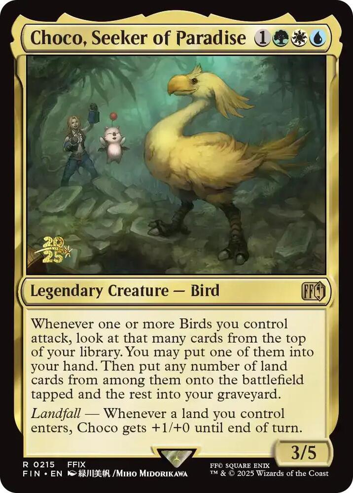 Choco Seeker of Paradise 215s/116 (Prerelease Cards)  - Foil | Good Games Morley