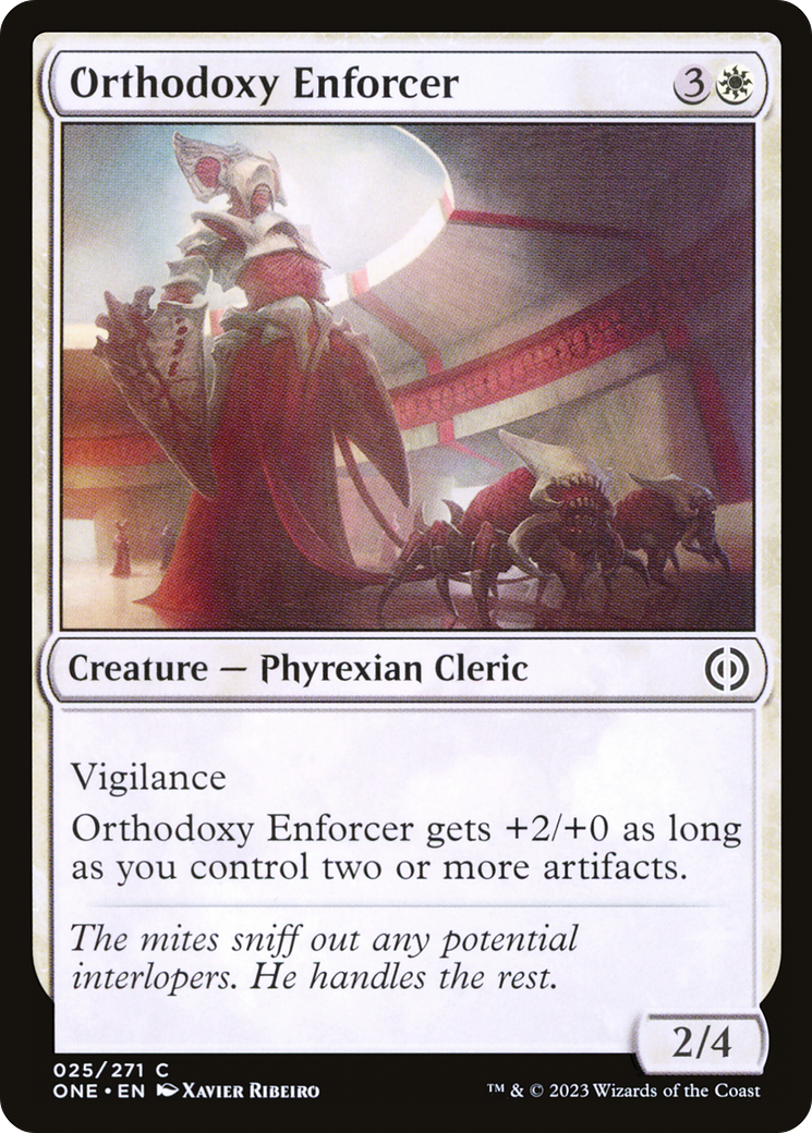 Orthodoxy Enforcer [Phyrexia: All Will Be One] | Good Games Morley