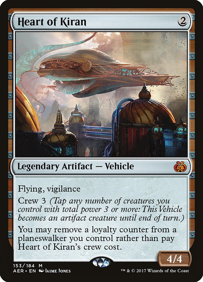 Heart of Kiran 153/184 (Aether Revolt)  - Foil | Good Games Morley
