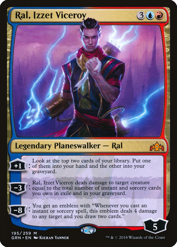 Ral, Izzet Viceroy 195/259 (Guilds of Ravnica)  | Good Games Morley