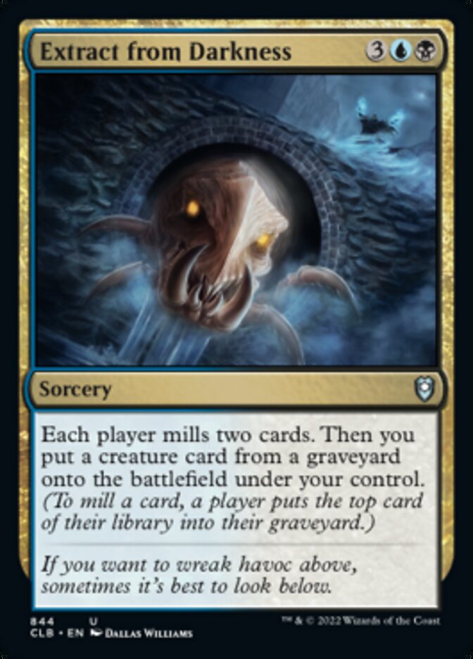 Extract from Darkness [Commander Legends: Battle for Baldur's Gate] | Good Games Morley