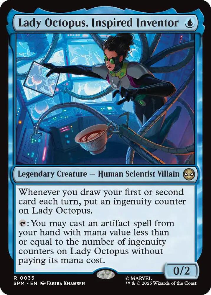 Lady Octopus, Inspired Inventor 35 (Marvel's Spider-Man)  - Foil | Good Games Morley