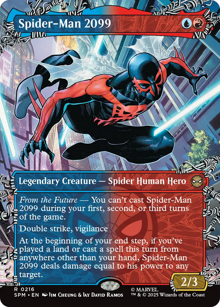 Spider-Man 2099 (0216) (Borderless) [Marvel's Spider-Man] | Good Games Morley