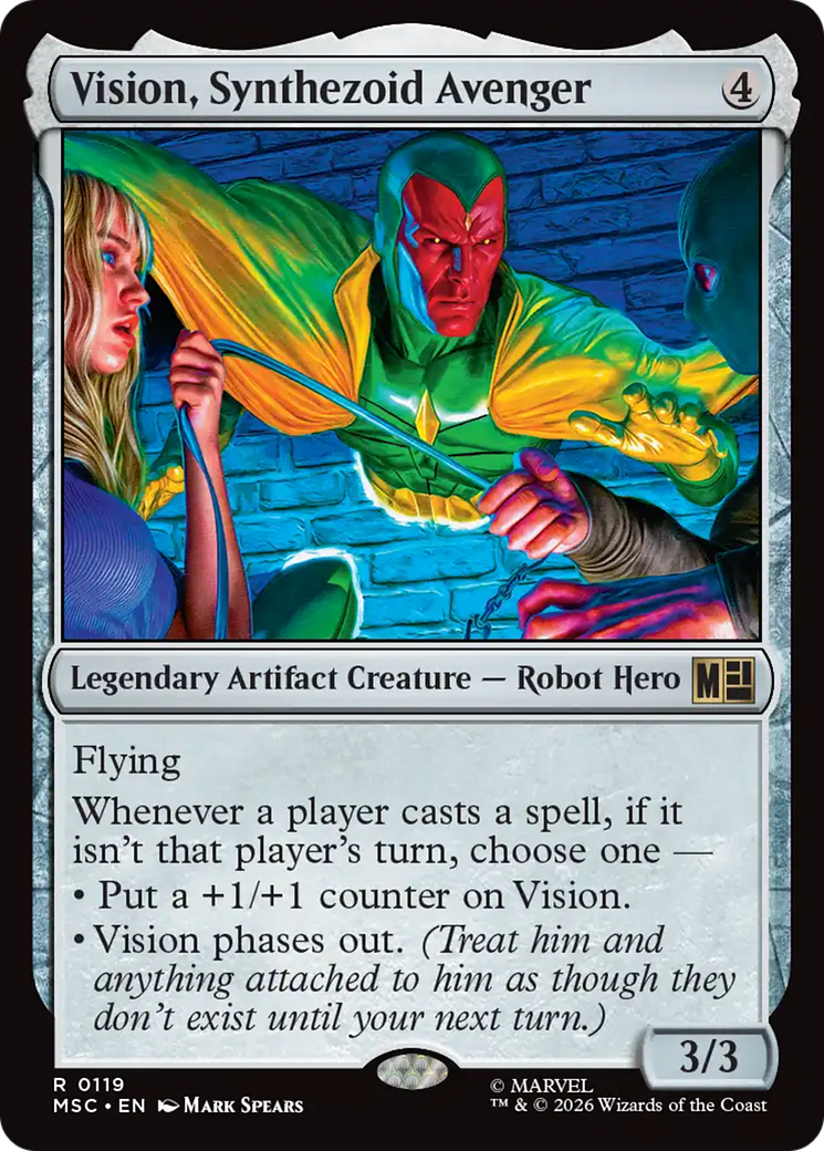 Vision, Synthezoid Avenger [Marvel Super Heroes Commander] | Good Games Morley