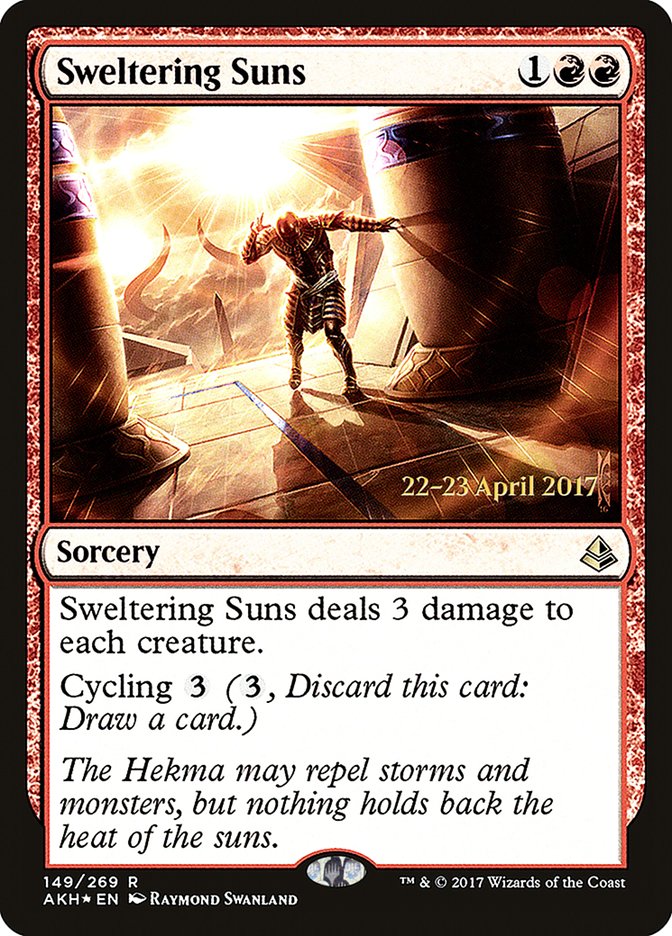 Sweltering Suns [Amonkhet Prerelease Promos] | Good Games Morley