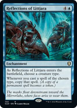 Reflections of Littjara 733/361 (Commander Legends: Battle for Baldur's Gate)  | Good Games Morley