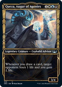 Queza Augur of Agonies Showcase 326/281 (Streets of New Capenna)  - Foil | Good Games Morley