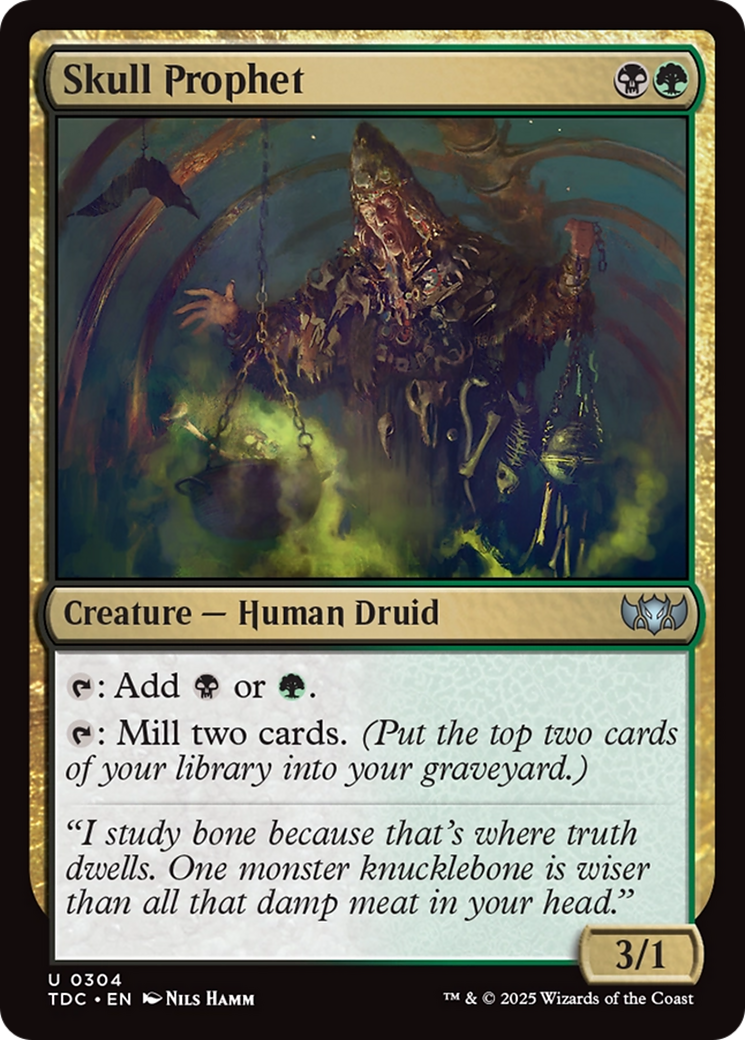 Skull Prophet [Tarkir: Dragonstorm Commander] | Good Games Morley