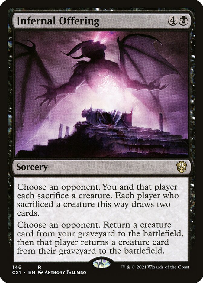 Infernal Offering 146/81 (Commander 2021)  | Good Games Morley
