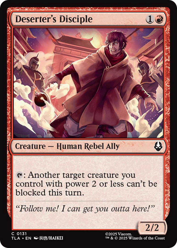 Deserter's Disciple [Avatar: The Last Airbender] | Good Games Morley