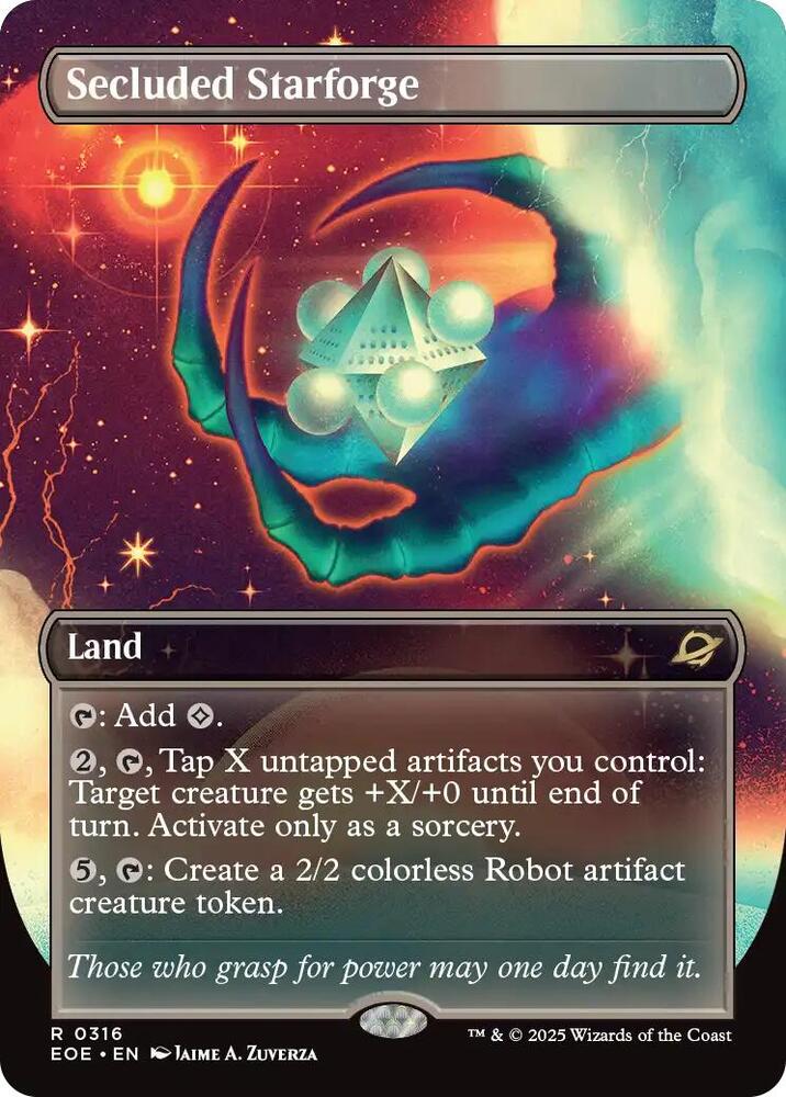 Secluded Starforge  316/276 (Edge of Eternities)  - Borderless  | Good Games Morley