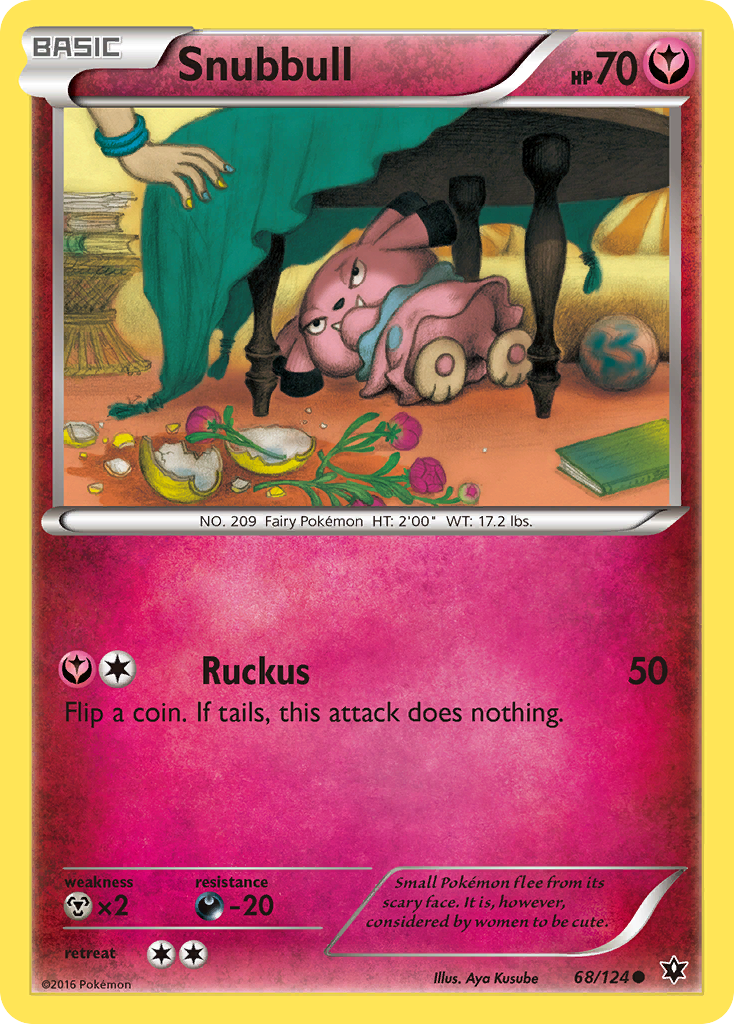 Snubbull (68/124) [XY: Fates Collide] | Good Games Morley