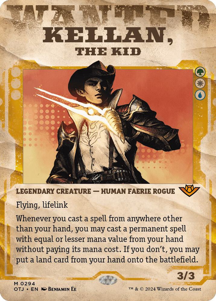Kellan, the Kid 294 (Outlaws of Thunder Junction)  - Showcase | Good Games Morley