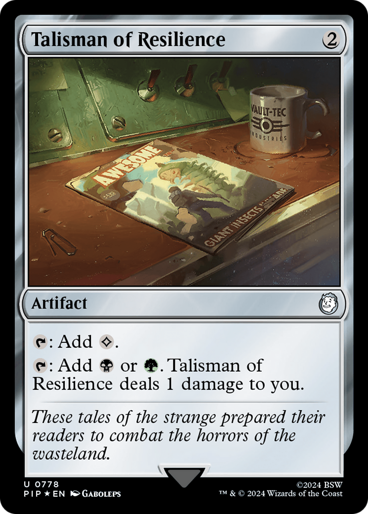 Talisman of Resilience (Surge Foil) [Fallout] | Good Games Morley