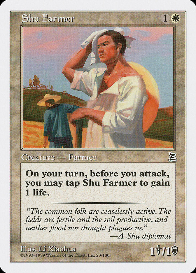Shu Farmer 23/180 (Portal Three Kingdoms)  | Good Games Morley