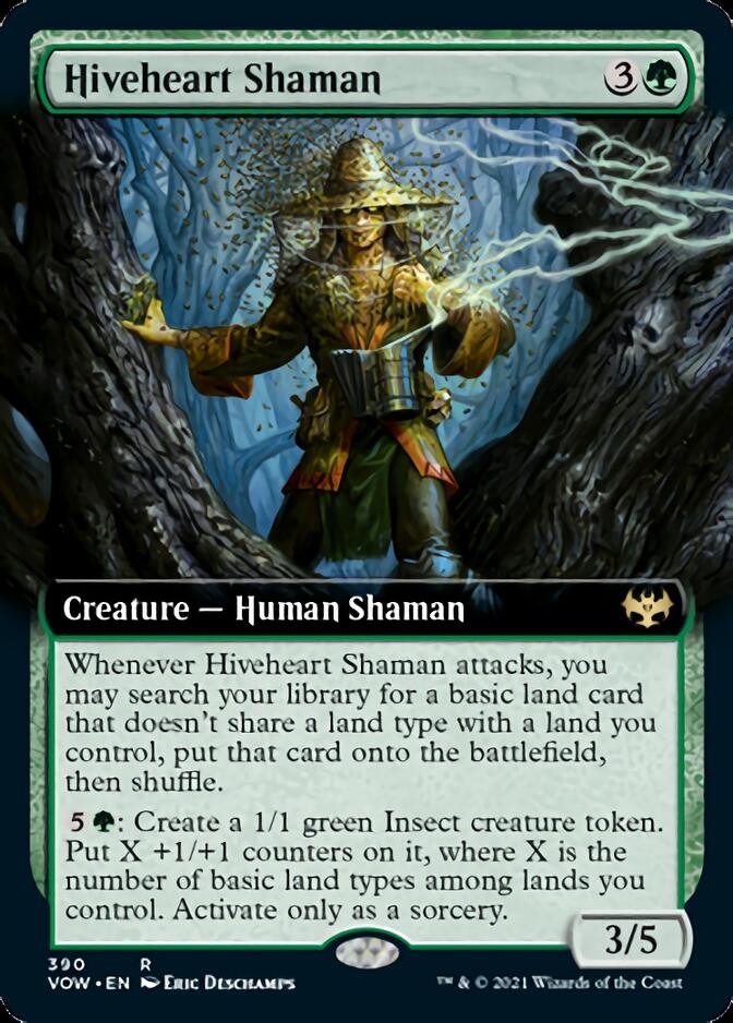 Hiveheart Shaman (Extended Art) [Innistrad: Crimson Vow] | Good Games Morley