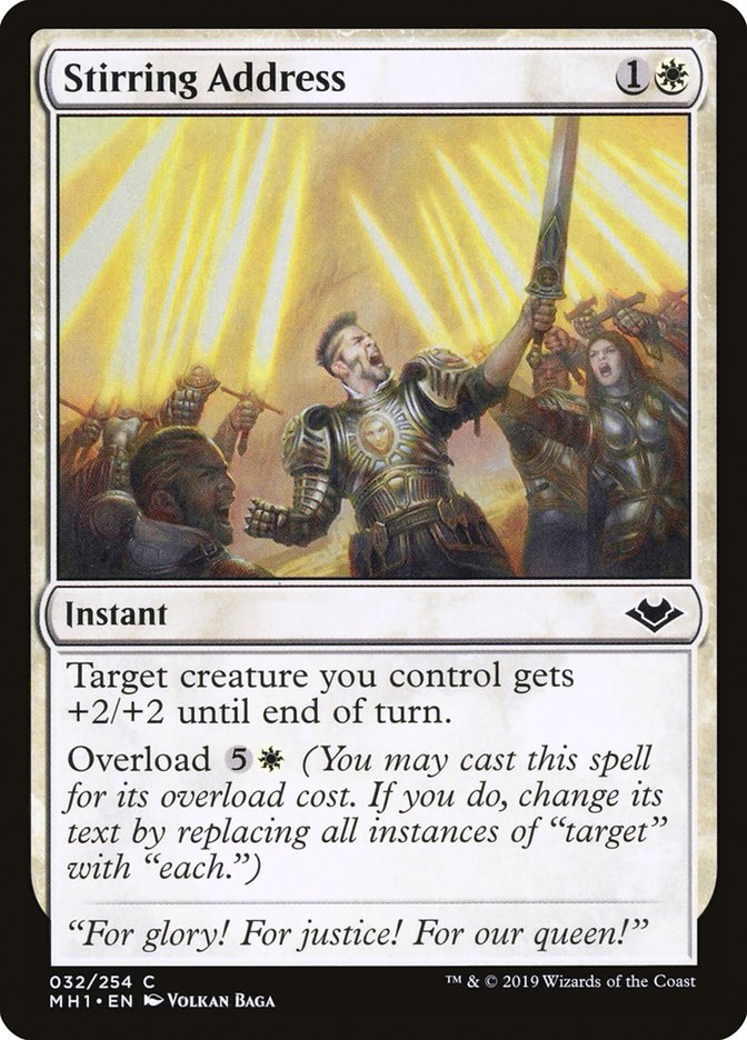 Stirring Address [Modern Horizons] | Good Games Morley