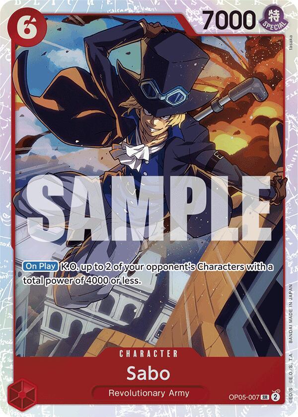 Sabo (Reprint) OP05-007 (Premium Booster -The Best-)  - Foil | Good Games Morley