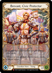 Brevant, Civic Protector [TCC027] (Round the Table: TCC x LSS)  Rainbow Foil | Good Games Morley