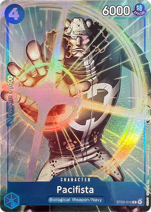 Pacifista (PCC Vol.1) ST03-012 (One Piece Promotion Cards)  - Alternate Art Foil | Good Games Morley