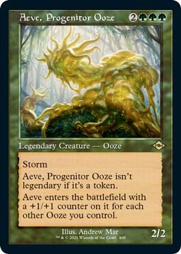 Aeve Progenitor Ooze Retro Frame Foil Etched 409 (Modern Horizons 2)  - Foil | Good Games Morley