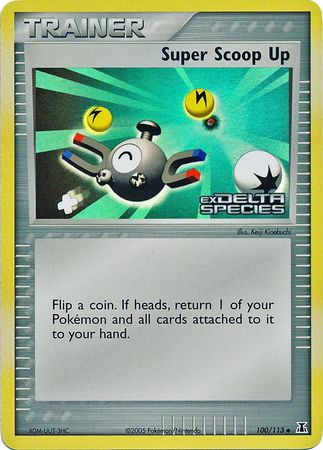 Super Scoop Up (100/113) (Stamped) [EX: Delta Species] | Good Games Morley