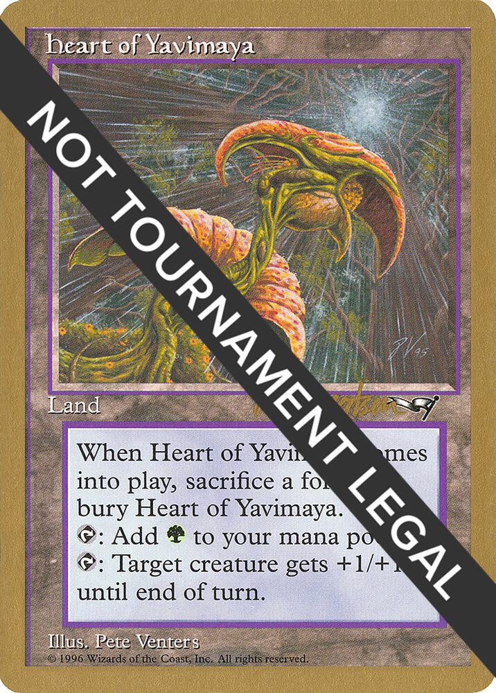 Heart of Yavimaya 1997 Svend Geertsen ALL sg138/131 (World Championship Decks)  | Good Games Morley