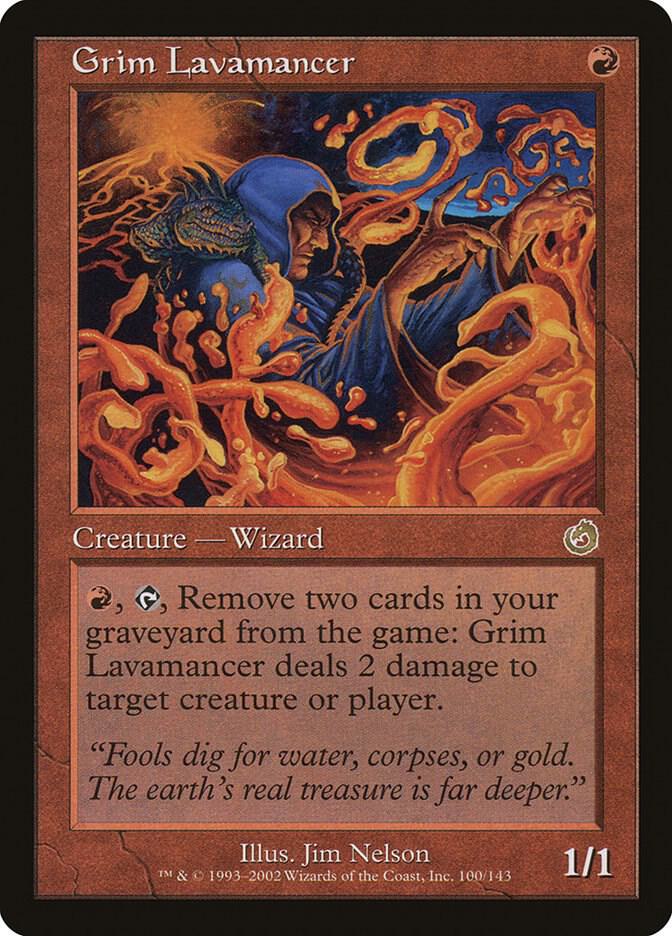 Grim Lavamancer 100/143 (Torment)  | Good Games Morley