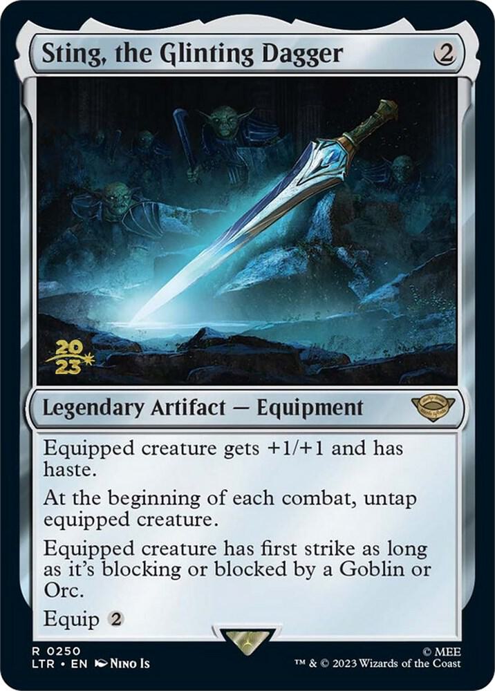 Sting the Glinting Dagger 250s/86 (Prerelease Cards)  - Foil | Good Games Morley
