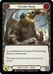 Wrecker Romp (Blue) [U-WTR031] (Welcome to Rathe Unlimited)  Unlimited Rainbow Foil | Good Games Morley
