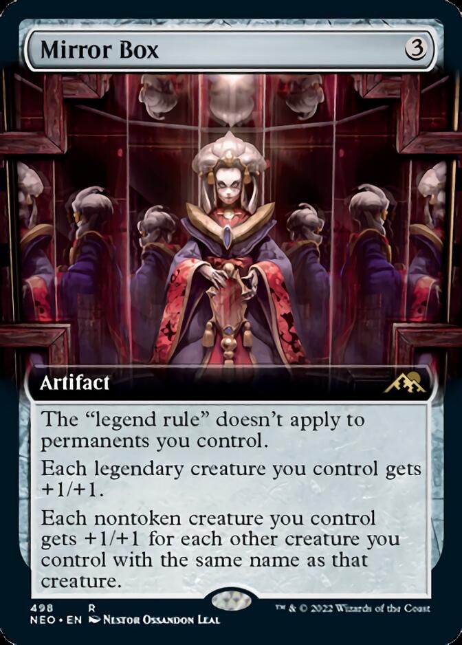 Mirror Box (Extended Art) [Kamigawa: Neon Dynasty] | Good Games Morley