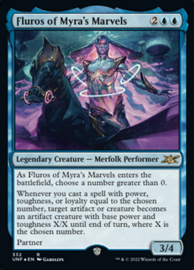 Fluros of Myra's Marvels (Galaxy Foil) [Unfinity] | Good Games Morley