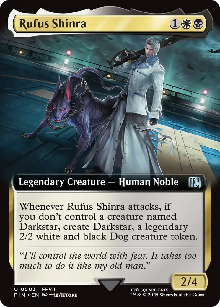 Rufus Shinra (Extended Art) [FINAL FANTASY] | Good Games Morley