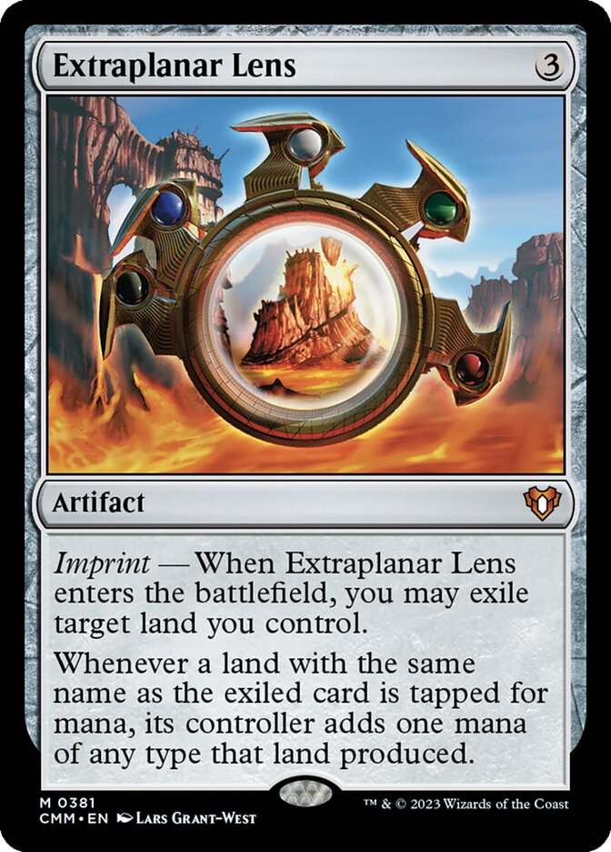 Extraplanar Lens 381/451 (Commander Masters)  | Good Games Morley