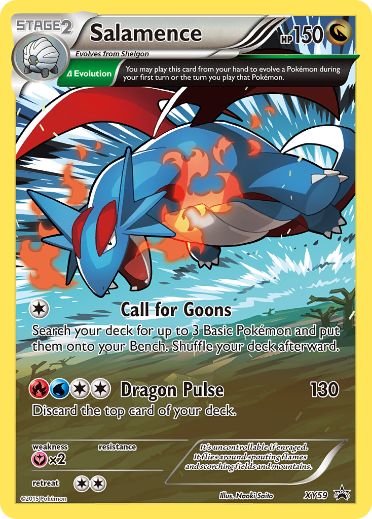 Salamence (XY59) [XY: Black Star Promos] | Good Games Morley