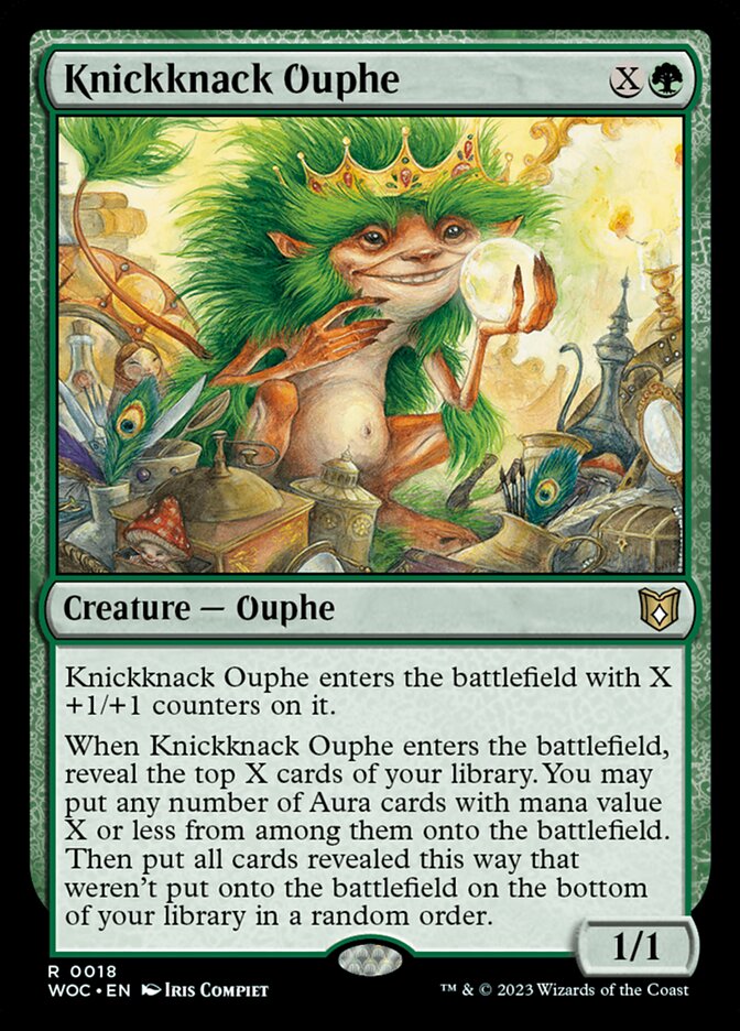Knickknack Ouphe 18/173 (Commander: Wilds of Eldraine)  | Good Games Morley