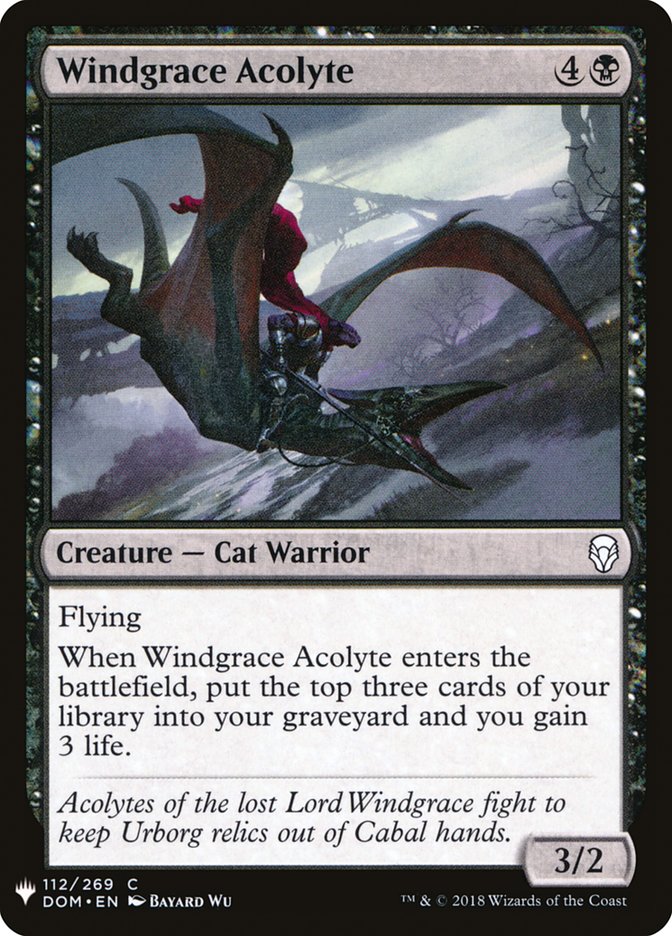 Windgrace Acolyte [Mystery Booster] | Good Games Morley