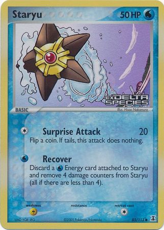 Staryu (85/113) (Stamped) [EX: Delta Species] | Good Games Morley
