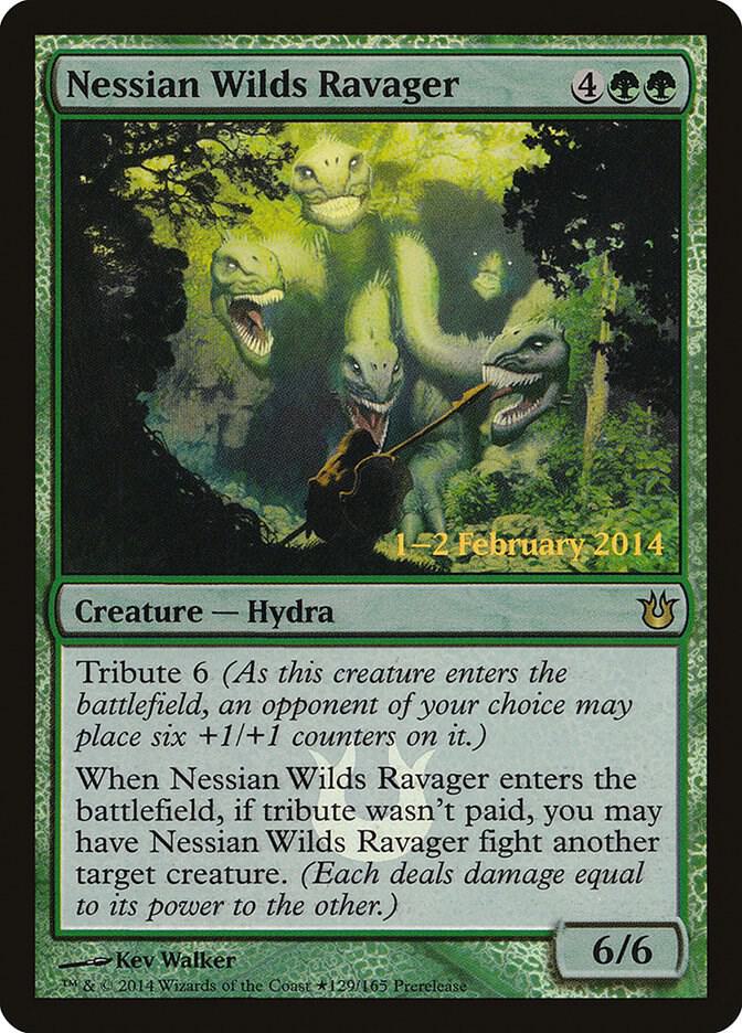 Nessian Wilds Ravager 129★/9 (Prerelease Cards)  - Foil | Good Games Morley