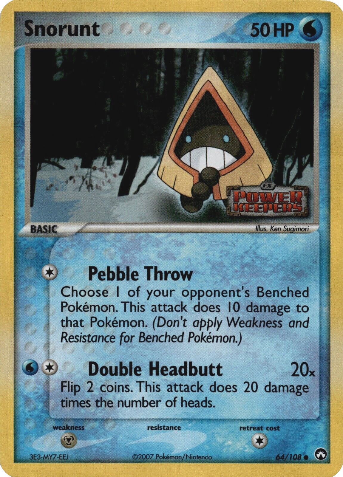 Snorunt (64/108) (Stamped) [EX: Power Keepers] | Good Games Morley