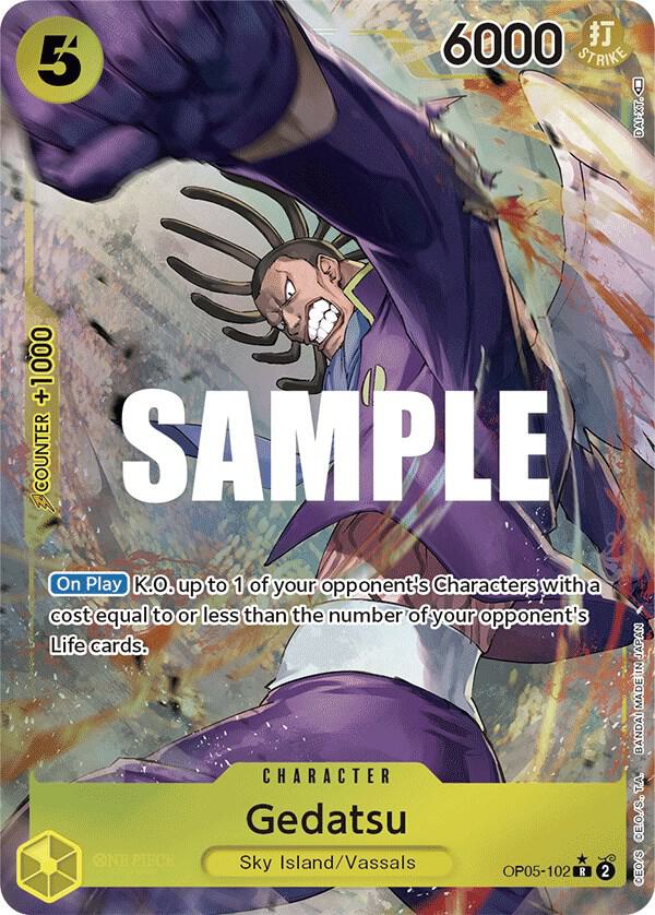 Gedatsu OP05-102 (Awakening of the New Era)  - Alternate Art Foil | Good Games Morley